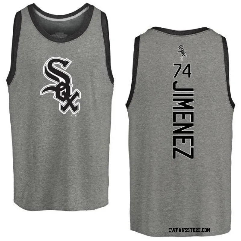 Eloy Jimenez Chicago White Sox Men's Black Roster Name & Number T-Shirt 