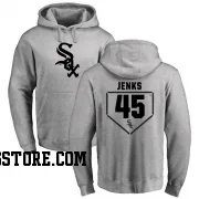 Gray Youth Bobby Jenks Chicago White Sox RBI Pullover HoodieHeathered