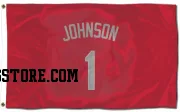 Red Chicago White Sox  Lance Johnson  Flag (3 X 5)