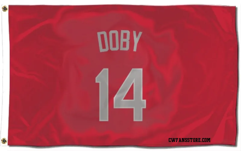 Red Chicago White Sox  Larry Doby  Flag (3 X 5)